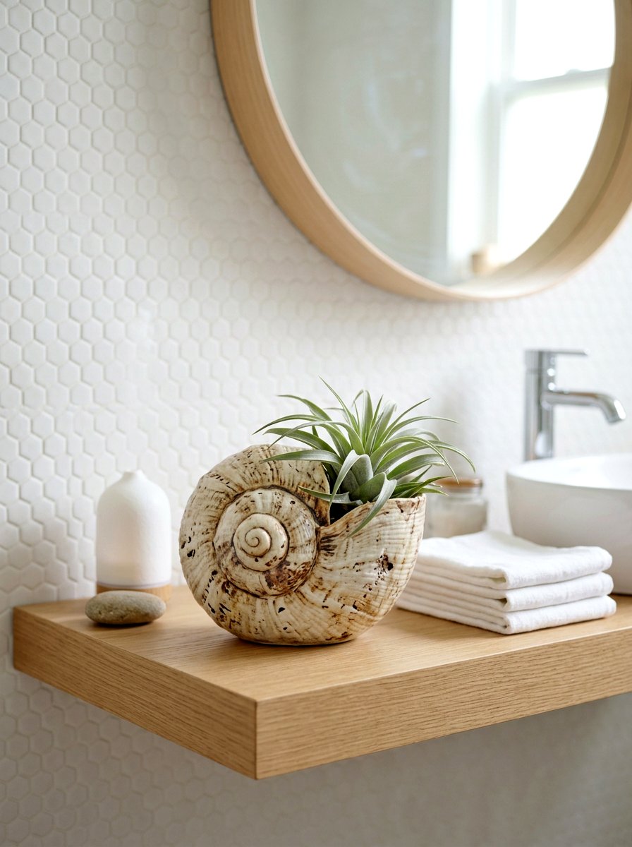 Snail Shell Planter - 25 Spring Snail Planter Ideas