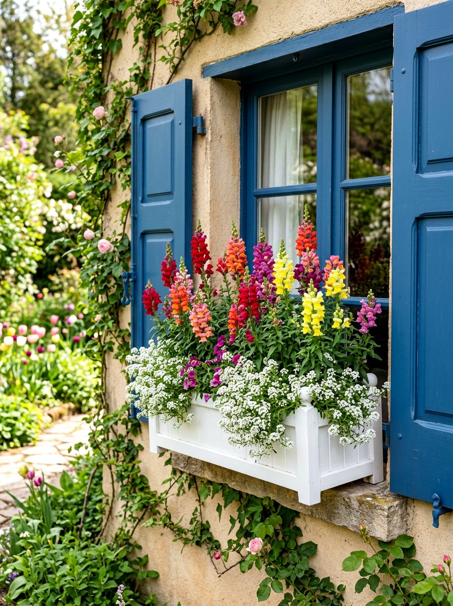 25 Best Spring Window Box Planter Ideas to Boost Curb Appeal