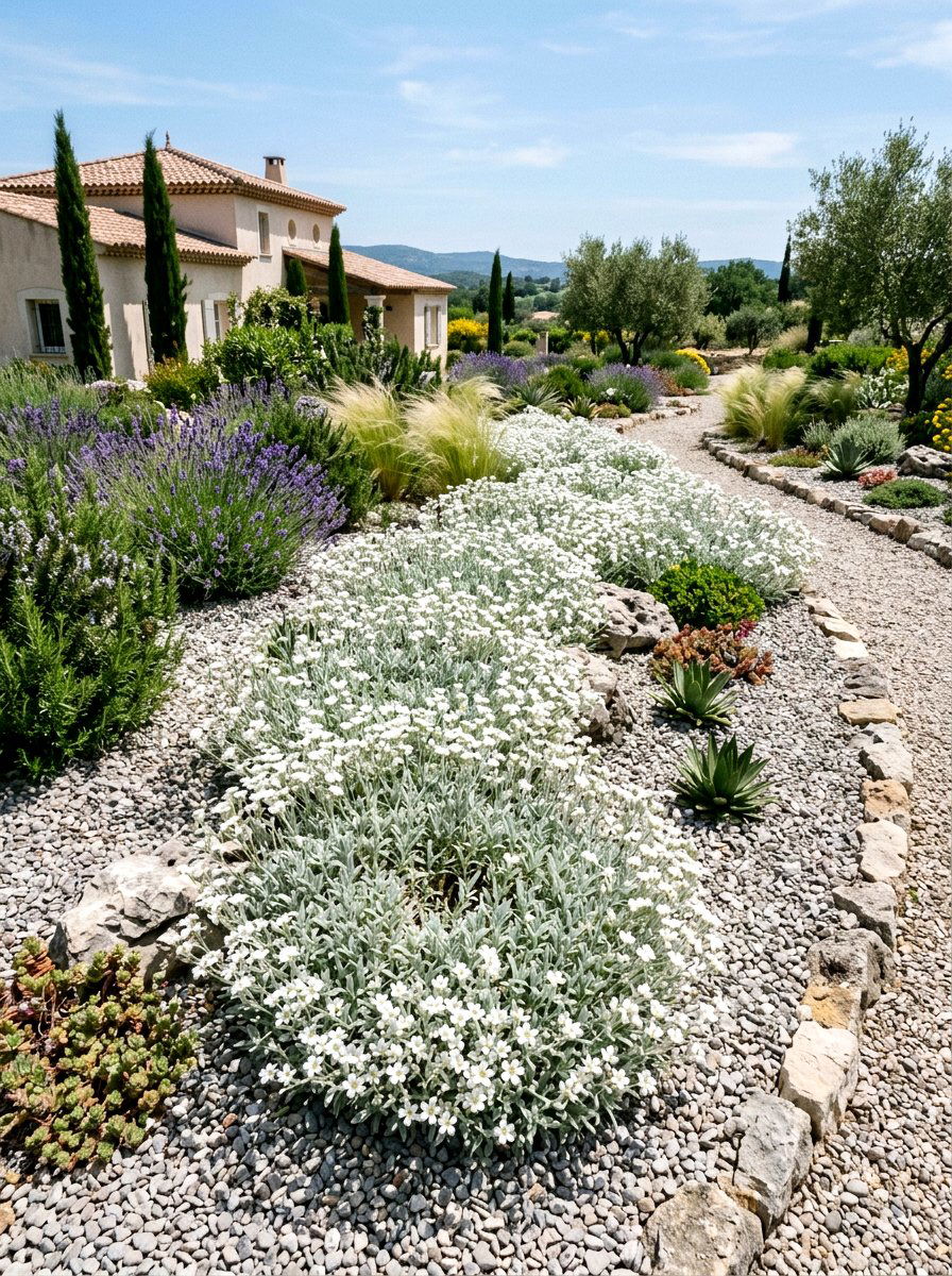 Snow In Summer - 25 Spring Ground Cover Ideas