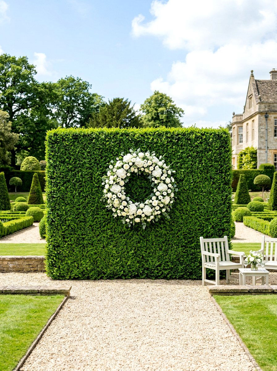 Soft Chiffon Fabric Drape - 25 Spring Wedding Photo Backdrop Ideas