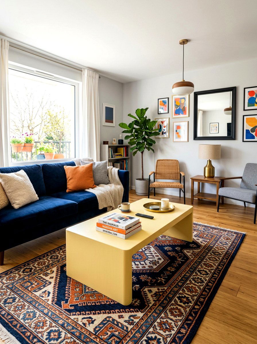 Soft Yellow Coffee Table - 25 Spring Chalk Paint Furniture Ideas