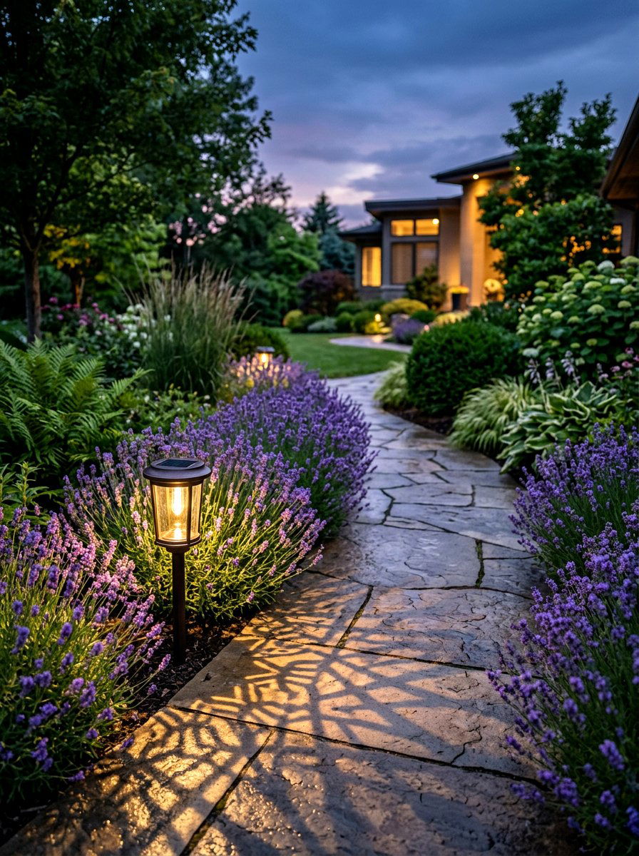 Solar Light Garden Stake - 25 Spring Garden Stake Ideas