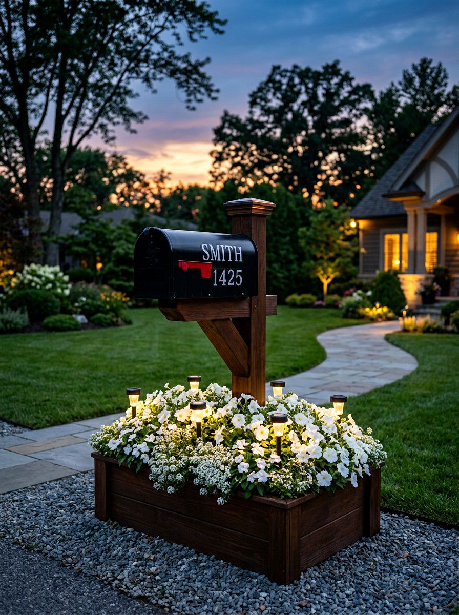 25 Vibrant Spring Mailbox Planter Ideas for Curb Appeal