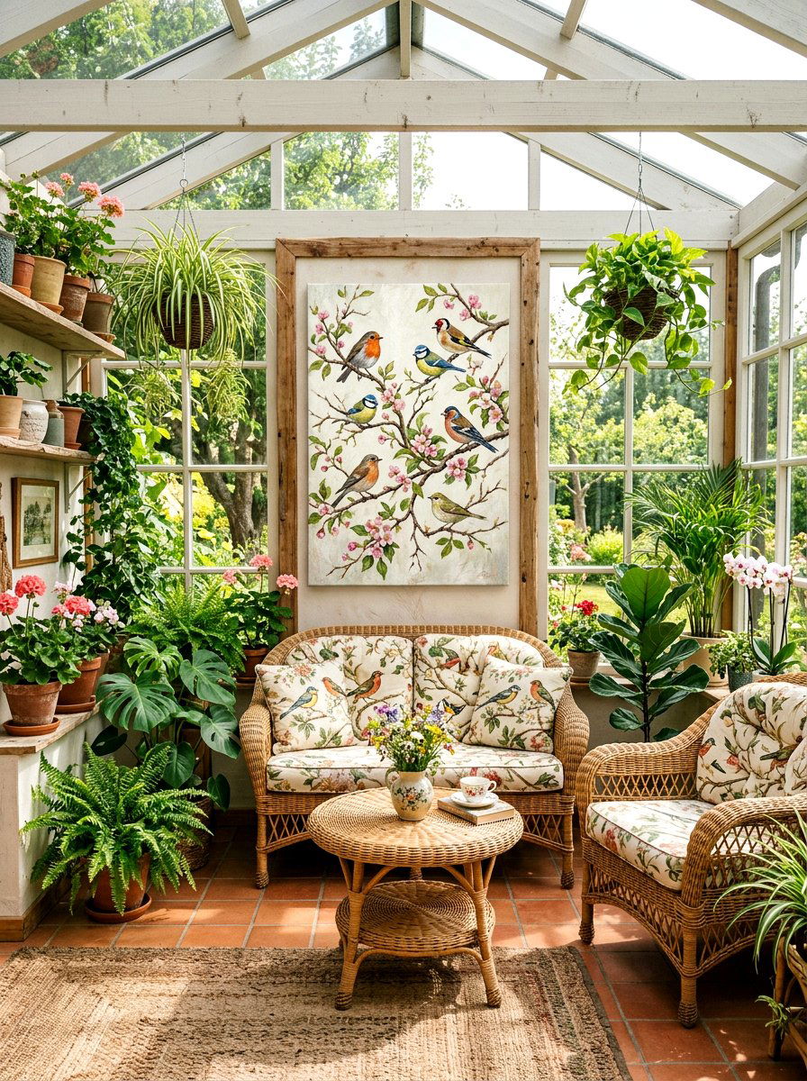 Songbird Canvas Art - 25 Spring Canvas Art Ideas