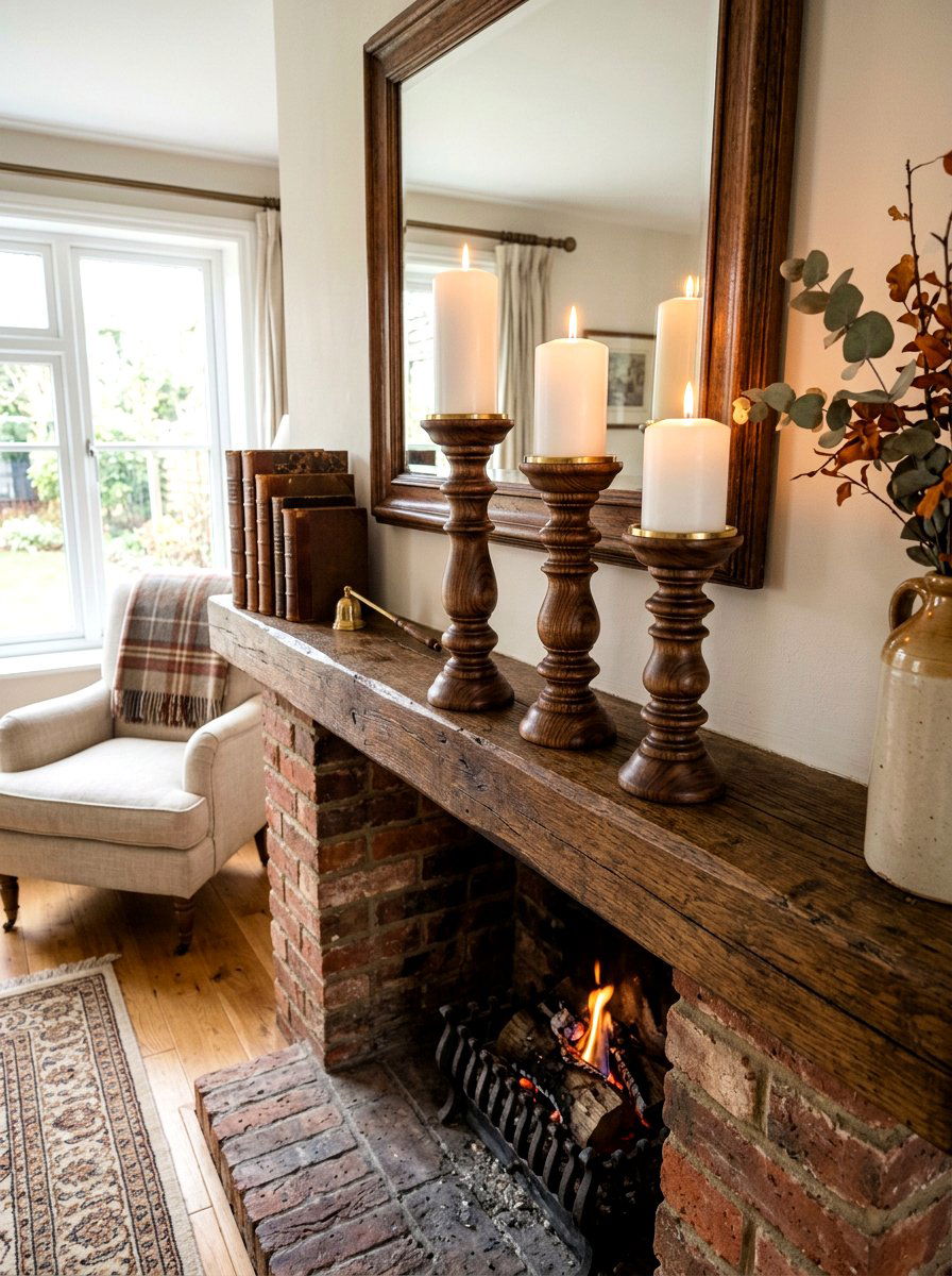 Spindle Candle Holder - 25 Spring Upcycled Decor Ideas