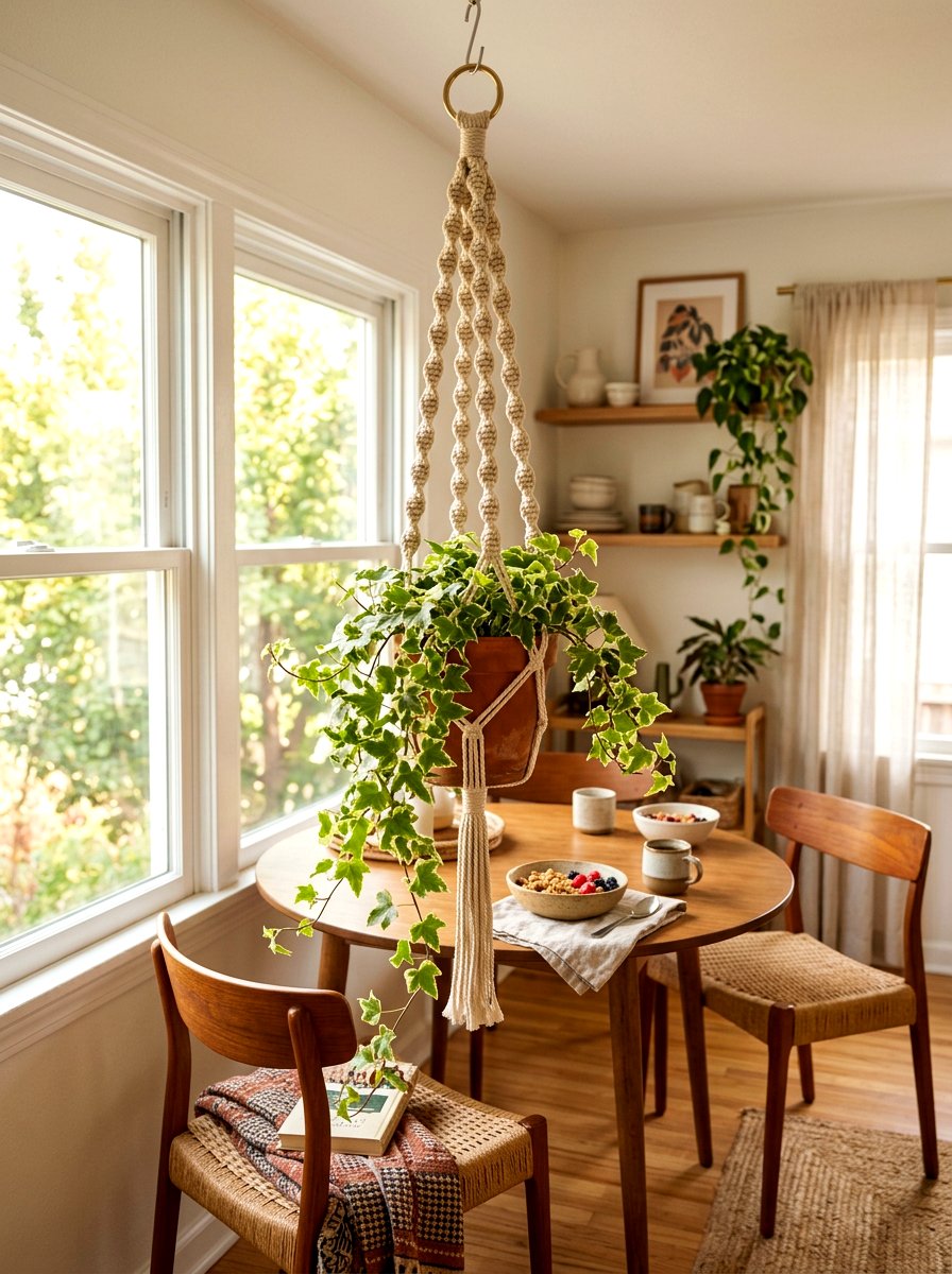 Spiral Knot Macrame Plant Hanger - 25 Spring Macrame Plant Hanger Ideas