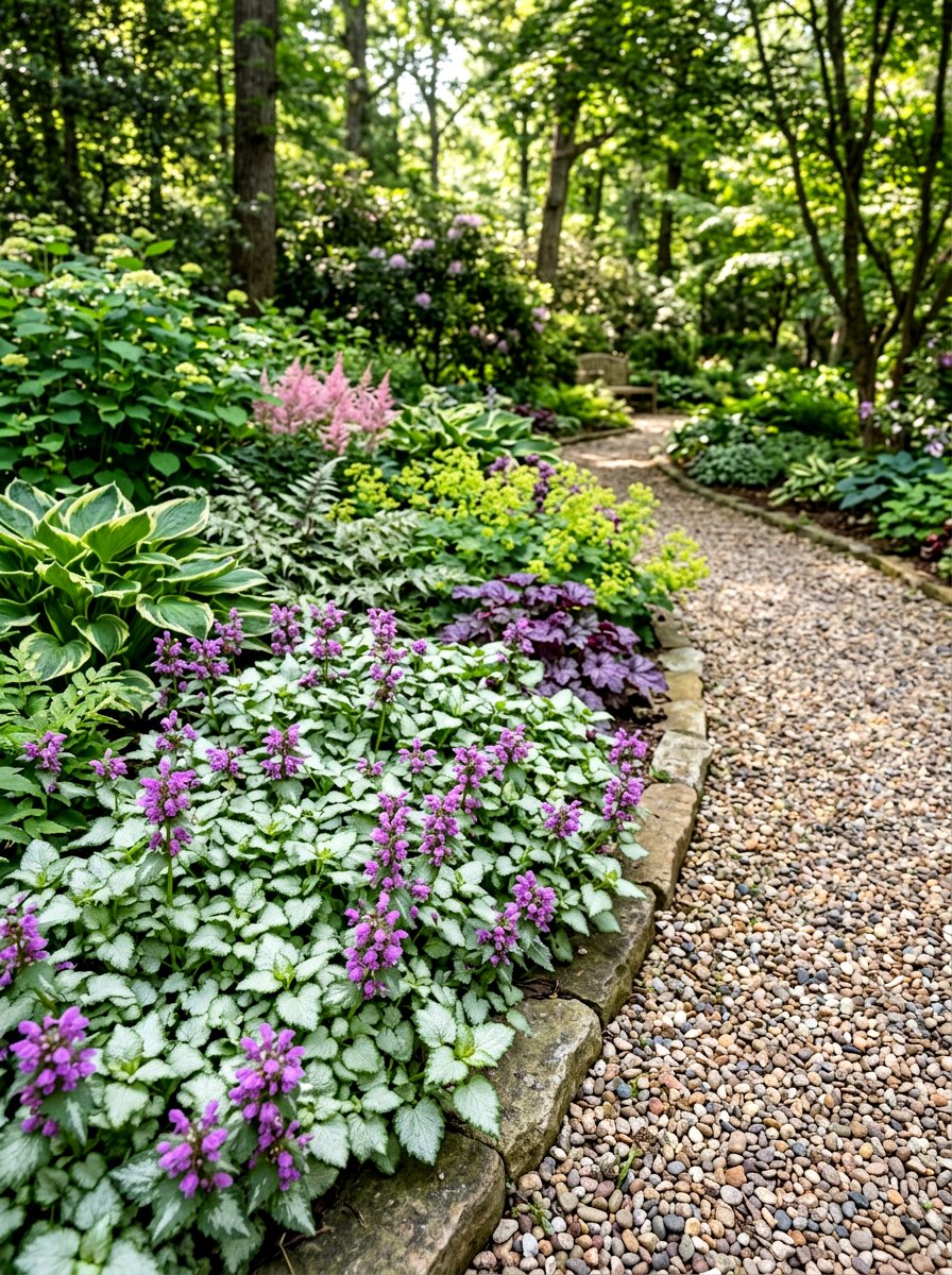 Spotted Dead Nettle - 25 Spring Ground Cover Ideas