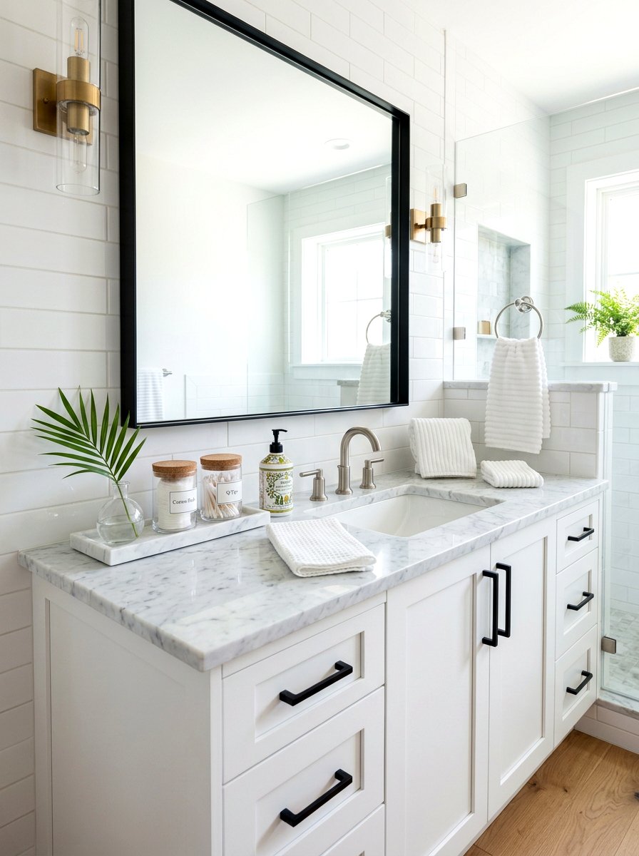 Spring Bathroom Vanity - 25 Spring Display Ideas