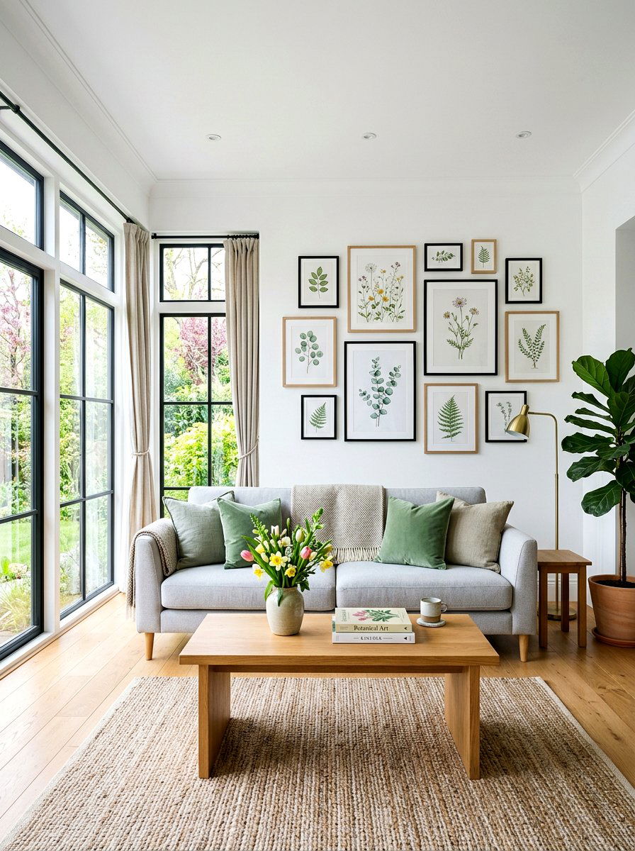 Spring Botanical Wall Art - 25 Spring Free Printable Decor Ideas