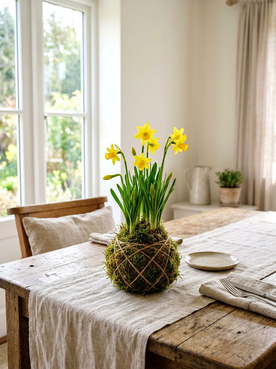 Spring Bulb Moss Ball - 25 Spring Moss Ball Plant Ideas