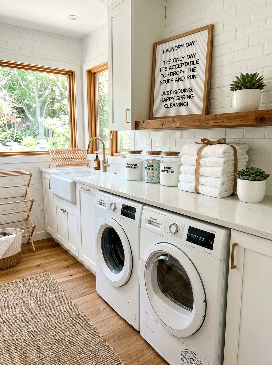 Spring Cleaning Joke - 25 Spring Letter Board Ideas