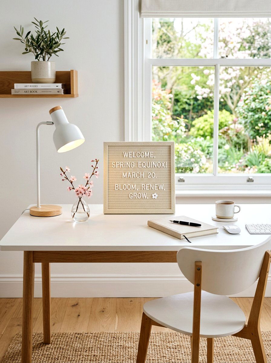 Spring Equinox Greeting - 25 Spring Letter Board Ideas