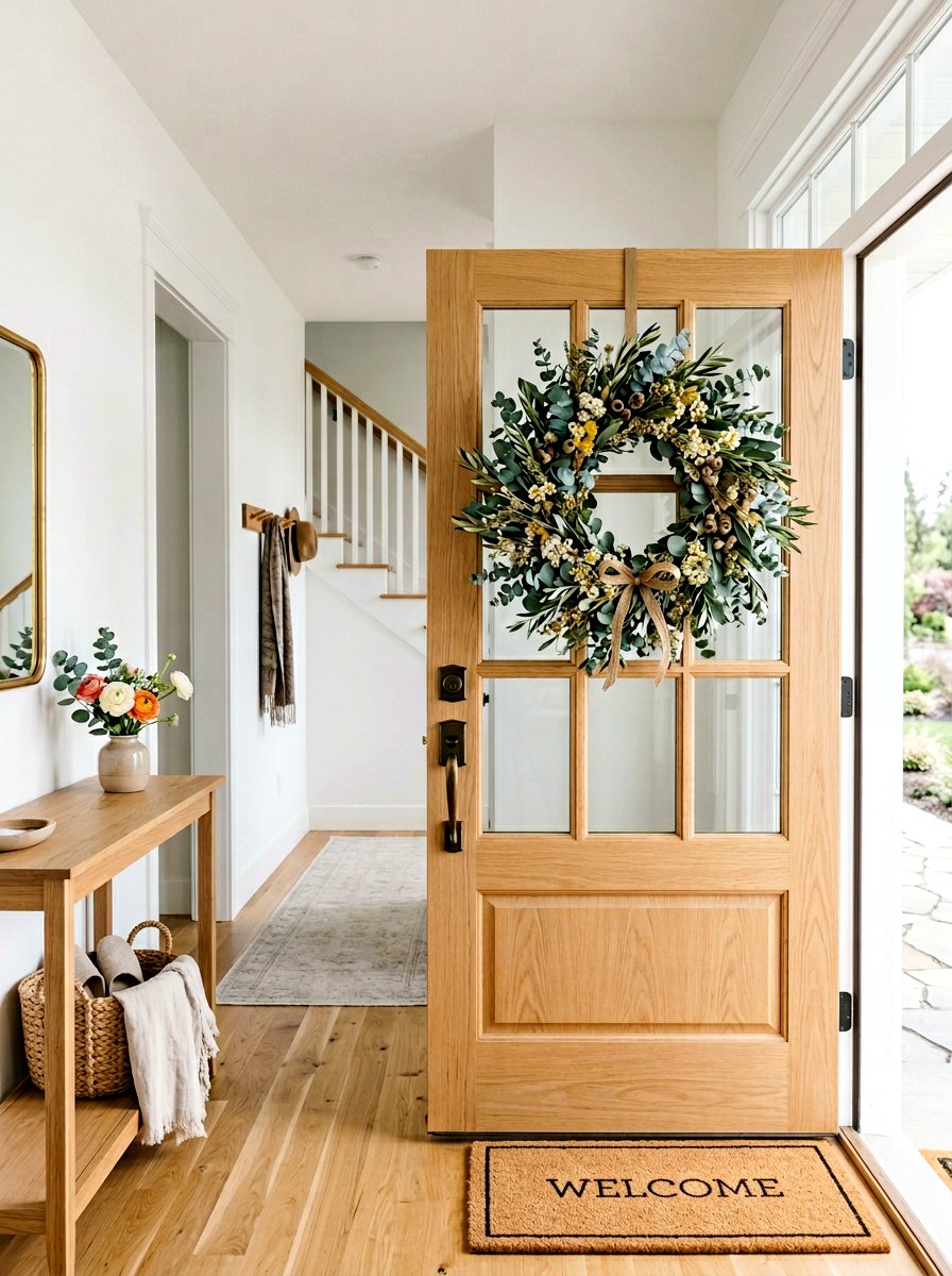 Spring Eucalyptus Wreath - 25 Spring Dried Eucalyptus Ideas