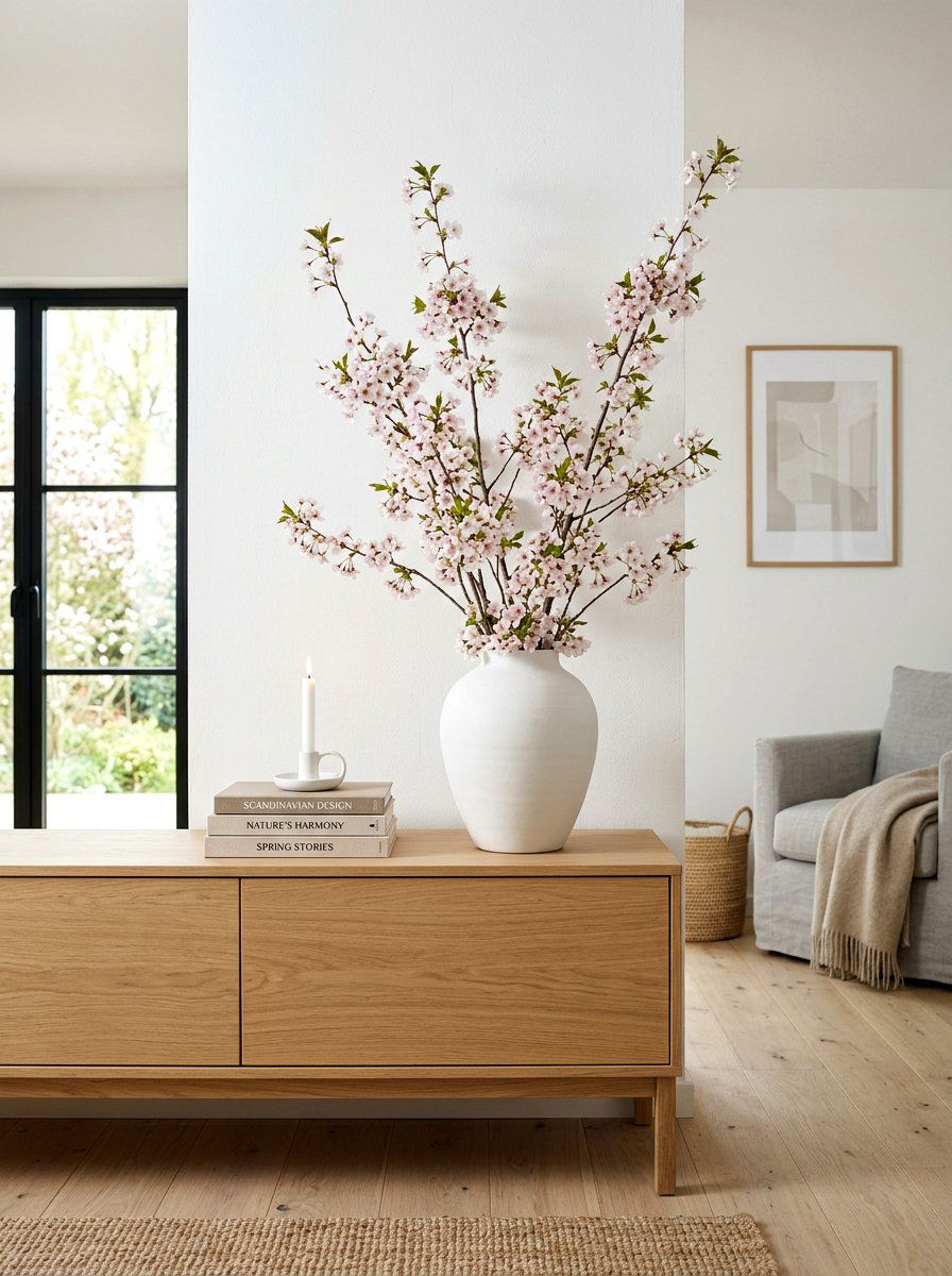 Spring Floral Arrangement Scandinavian - 25 Spring Scandinavian Decor Ideas