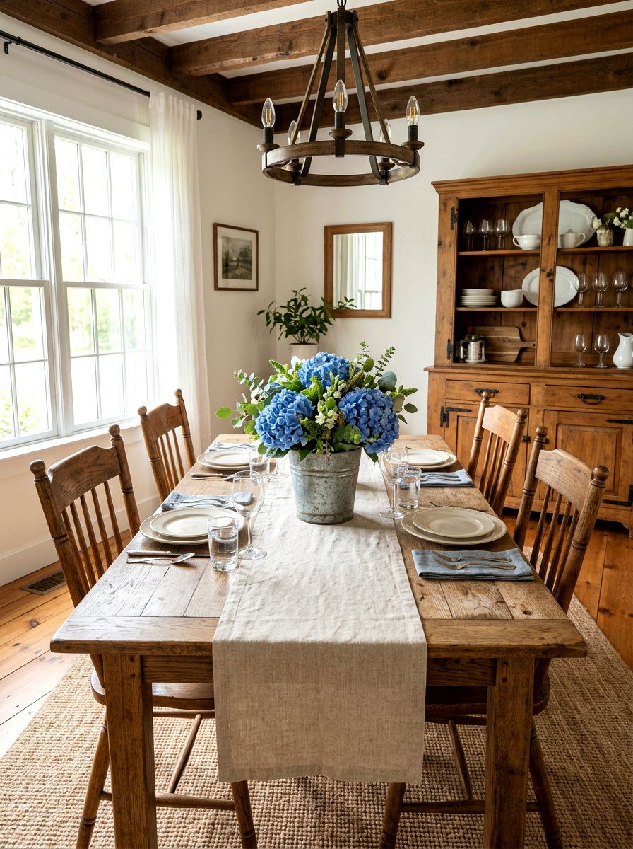 Spring Floral Centerpiece - 25 Spring Galvanized Tub Decor Ideas