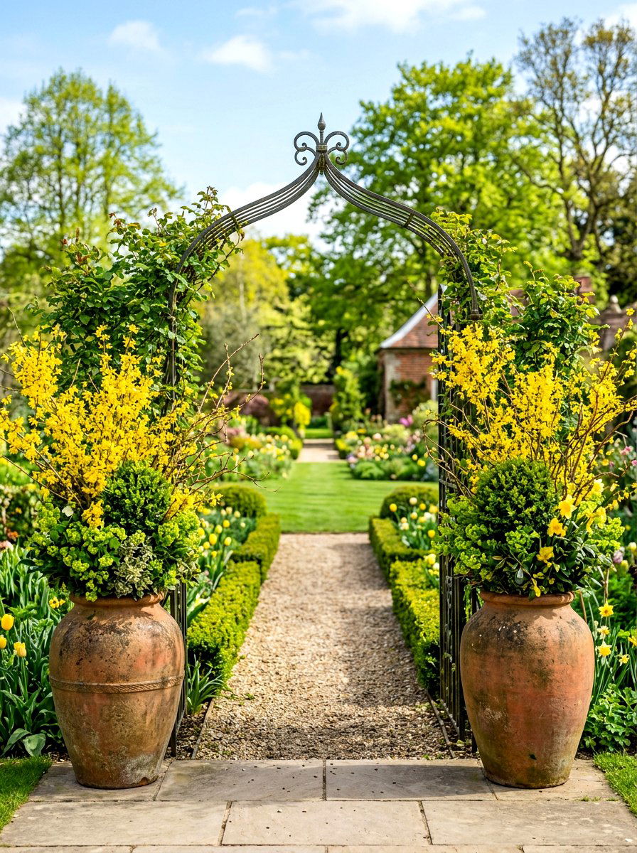 Spring Flowering Shrubs - 25 Spring Potted Plant Ideas