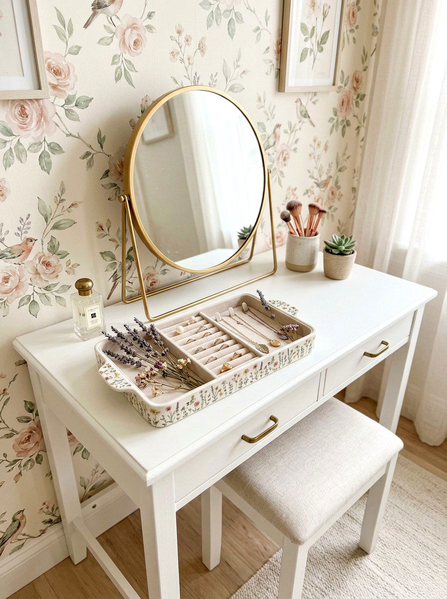 Spring Jewelry Tray - 25 Spring Vanity Tray Ideas