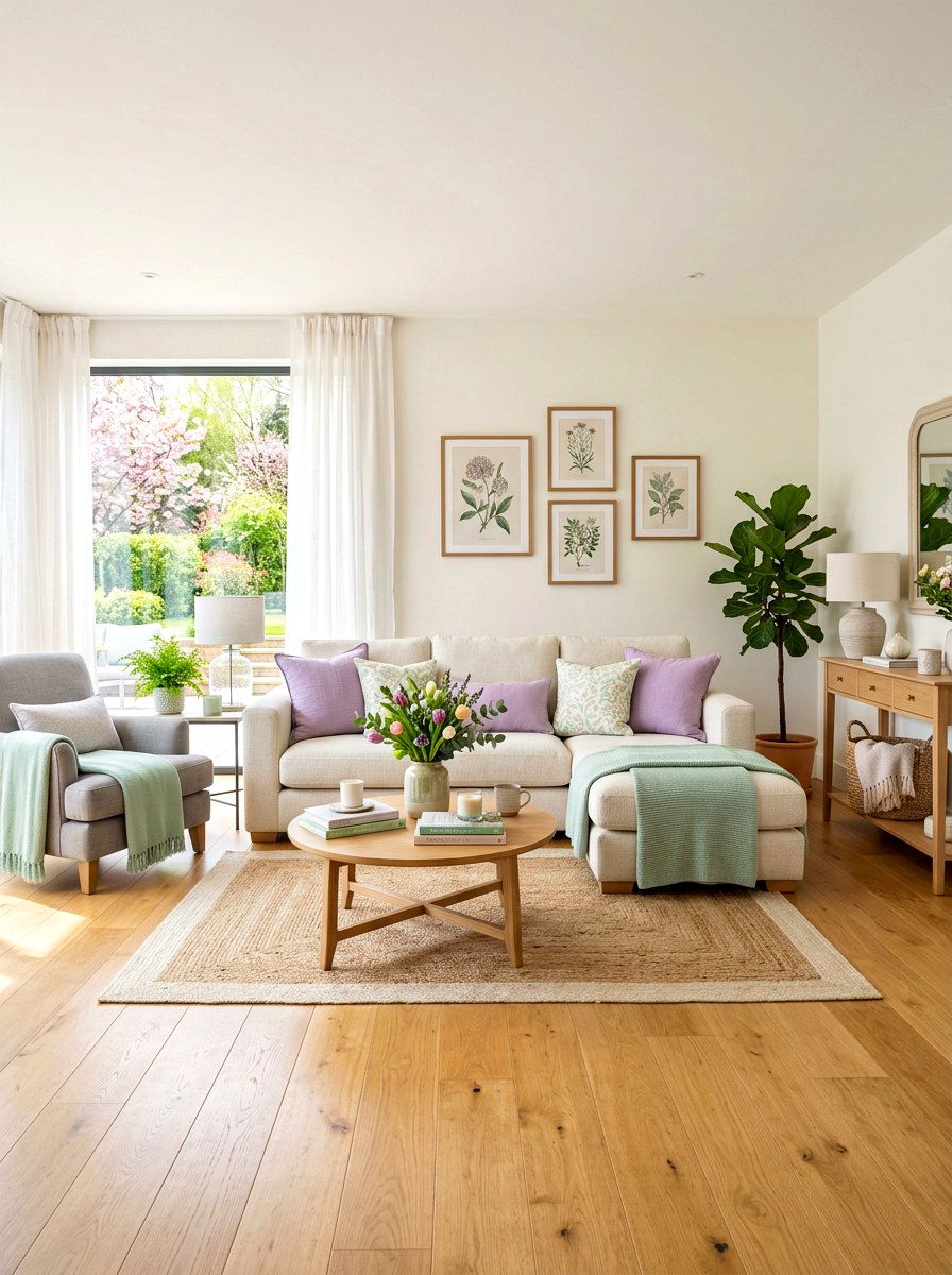 Spring Living Room Decor - 25 Spring Mobile Home Decor Ideas