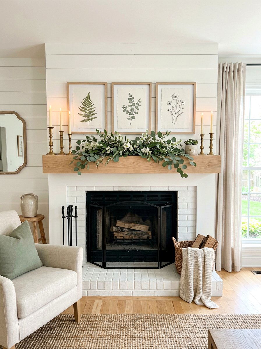 25 Stunning Spring Display Ideas for Your Shelves and Mantels