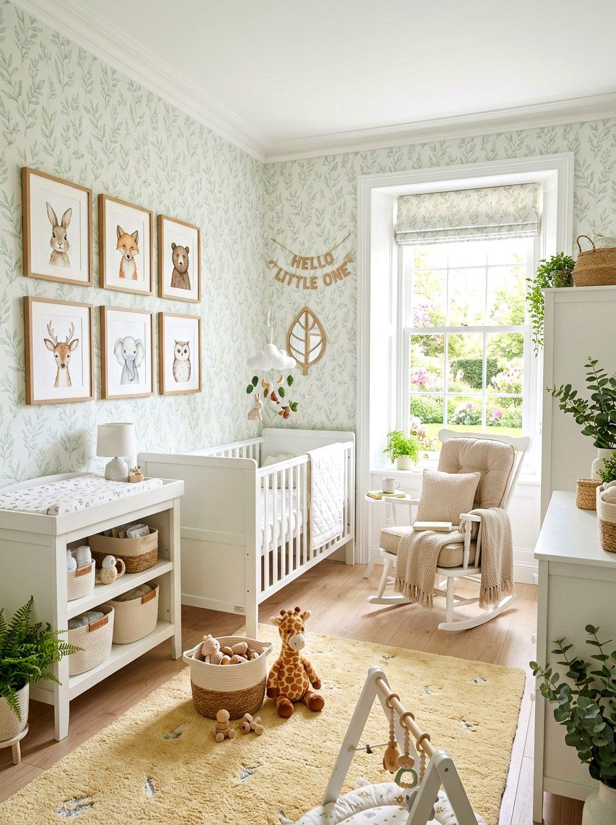 Spring Nursery Theme - 25 Spring Model Home Decor Ideas