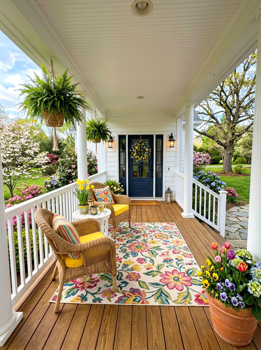 Spring Porch Decor - 25 Spring Refresh Ideas for Home