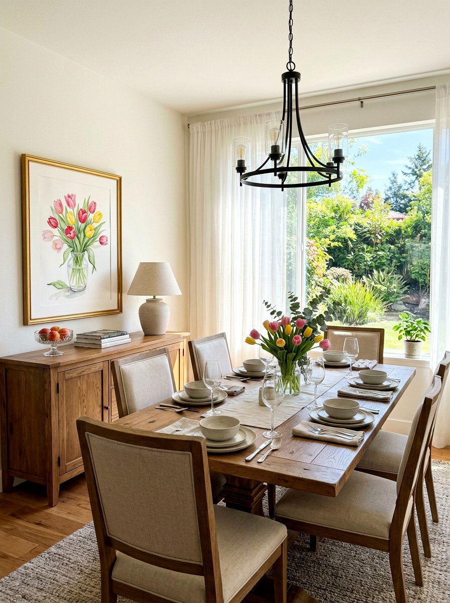 Spring Tulip Arrangement - 25 Spring Watercolor Art Ideas