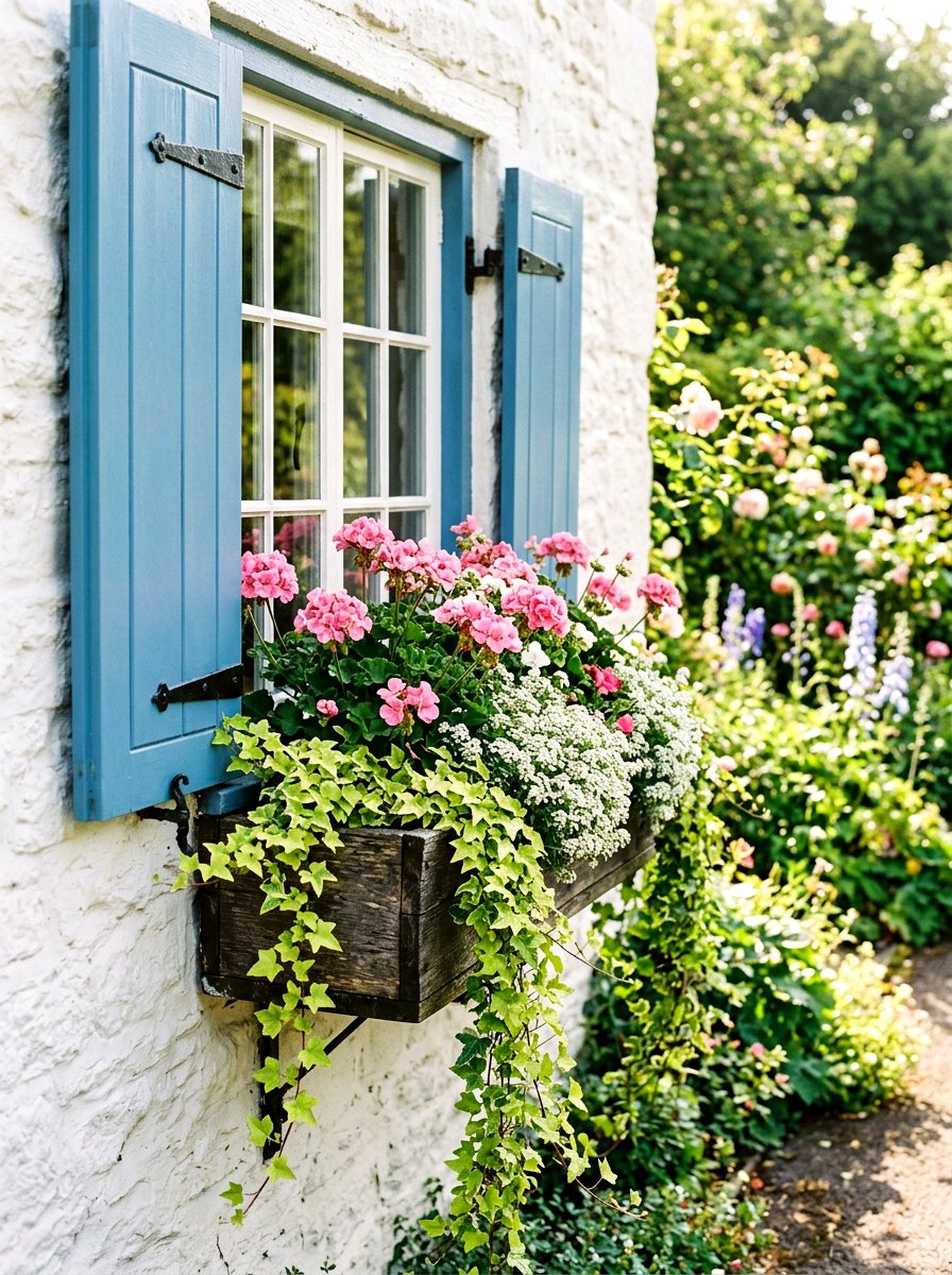 Spring Window Box - 25 Spring Display Ideas