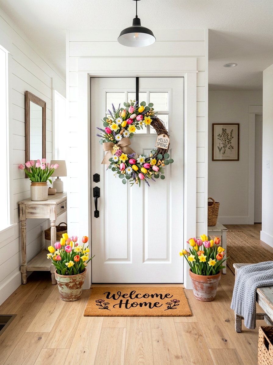 Spring Wreath Diy Dollar Tree - 25 Spring Dollar Store Decor Ideas