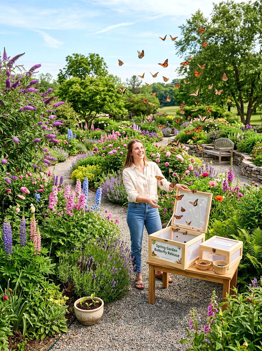 Spring garden butterfly release - 25 Spring Butterfly Release Ideas