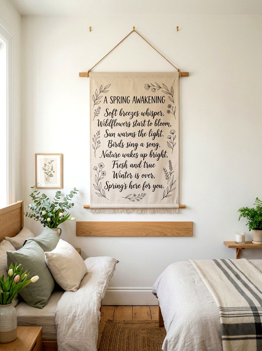 25 Creative Spring Calligraphy Decor Ideas for Your Home