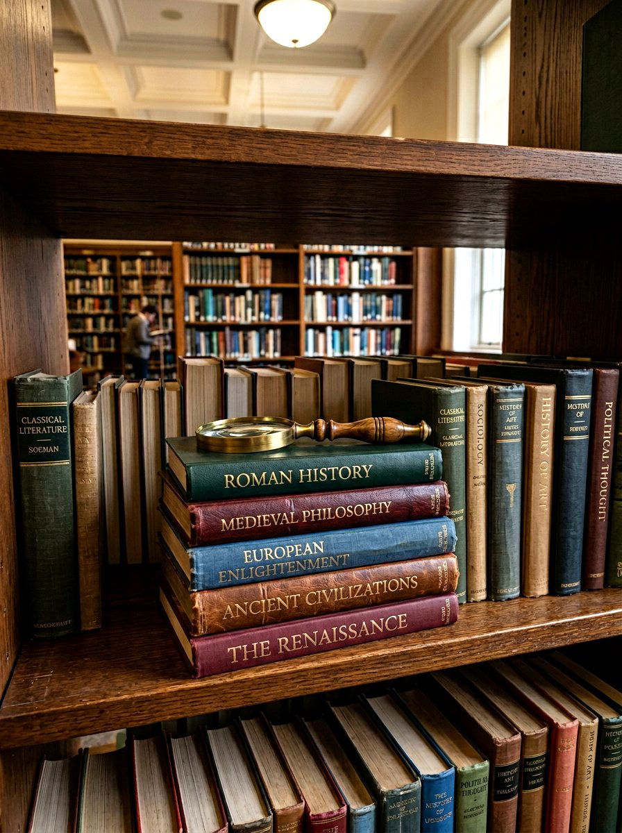 Stacked Hardcover Book - 25 Spring Bookshelf Styling Ideas