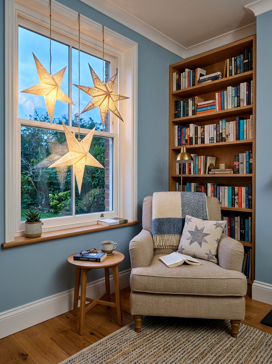 Star Shaped Paper Lantern - 25 Spring Paper Lantern Ideas