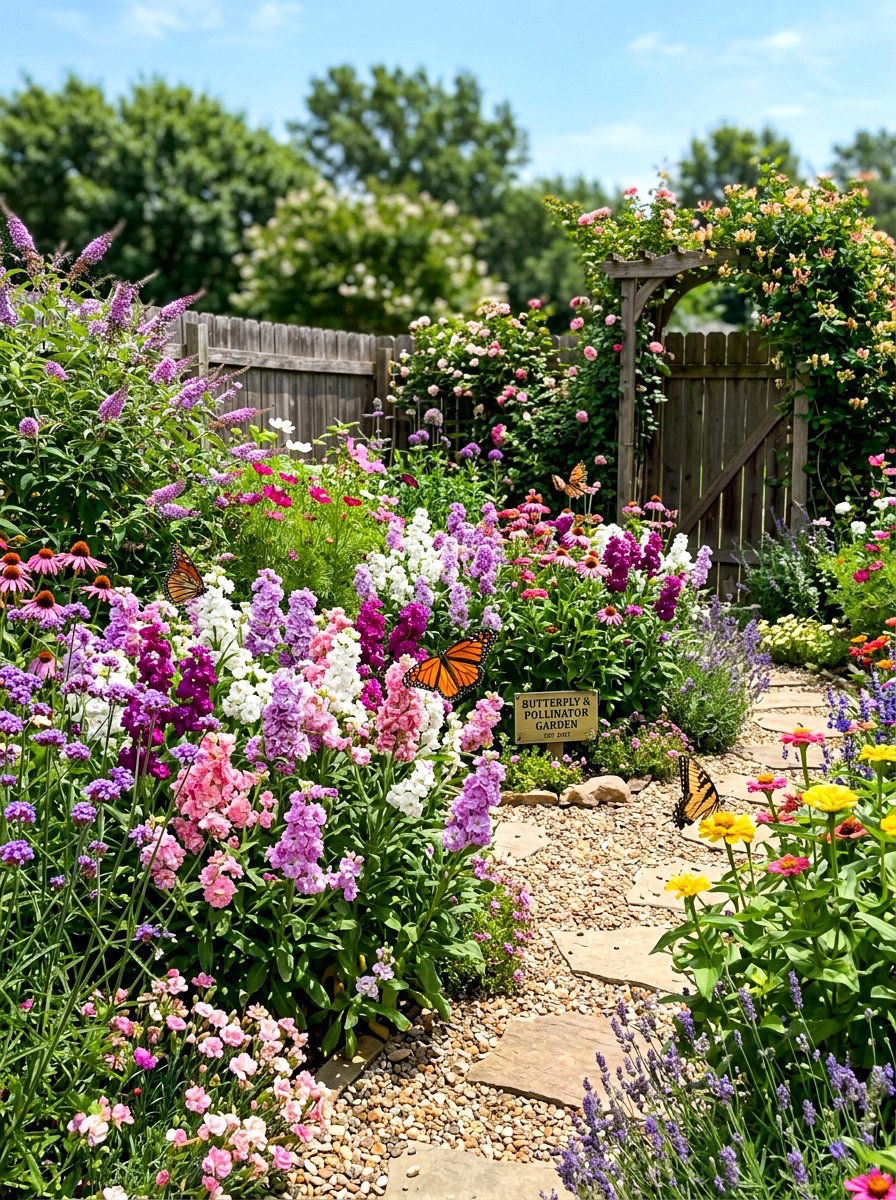 Stock flower butterfly garden - 25 Spring Stock Flower Ideas