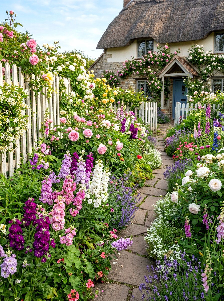Stock flower cottage garden - 25 Spring Stock Flower Ideas