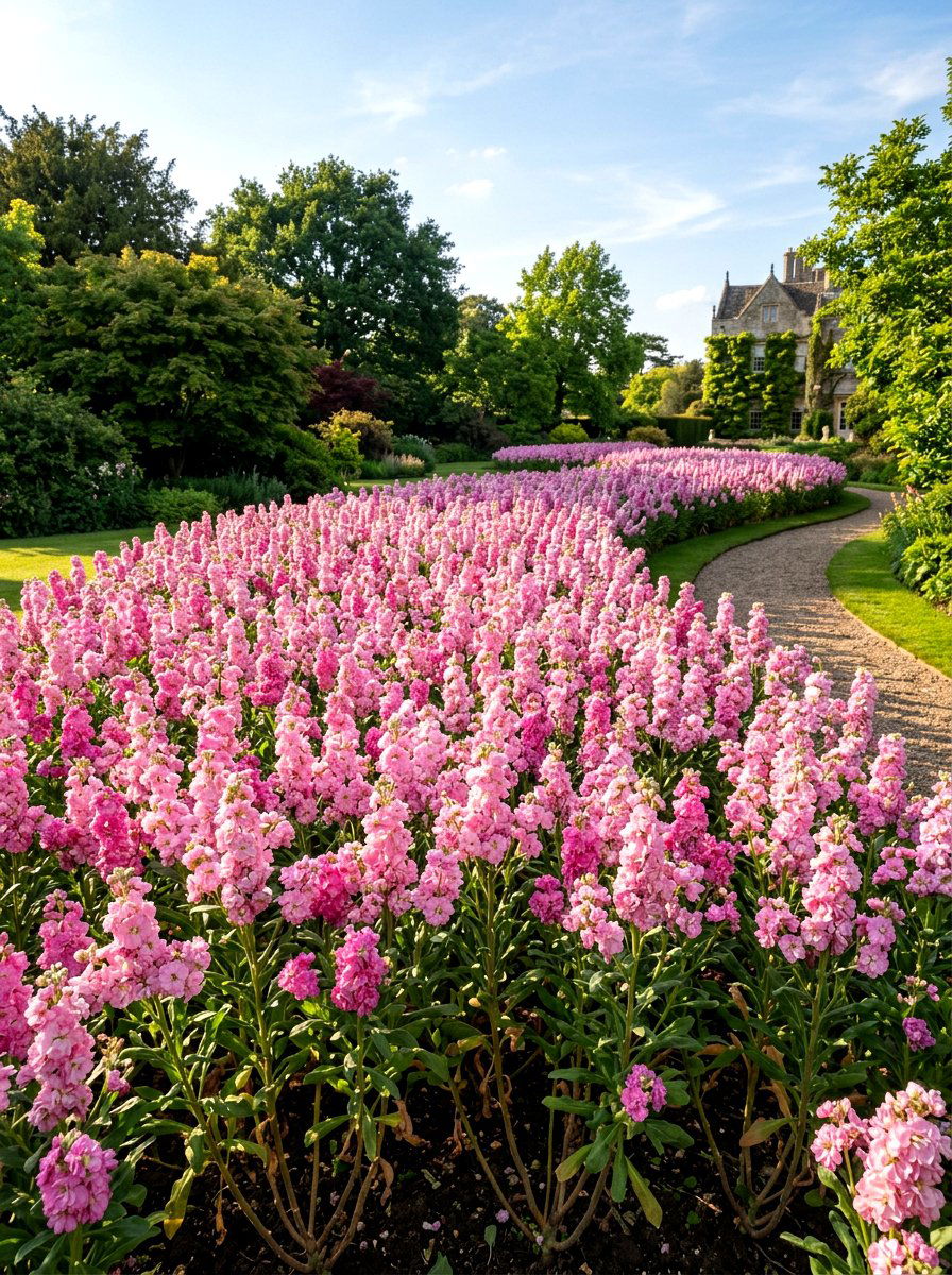 Stock flower mass planting - 25 Spring Stock Flower Ideas