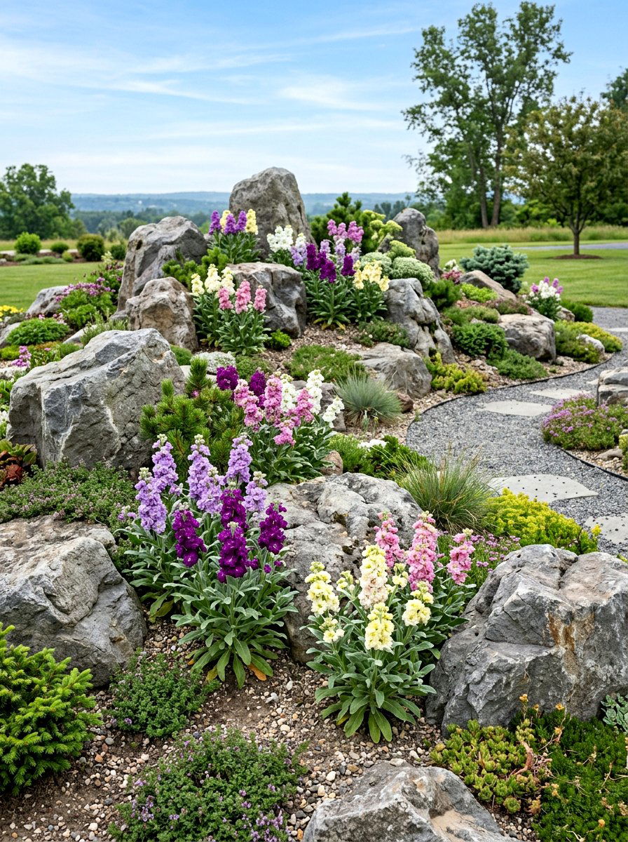 Stock flower rock garden - 25 Spring Stock Flower Ideas