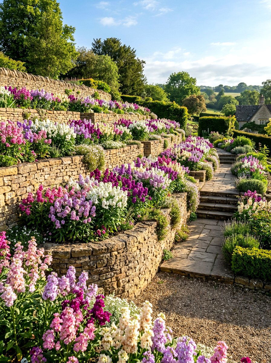 Stock flower terrace garden - 25 Spring Stock Flower Ideas