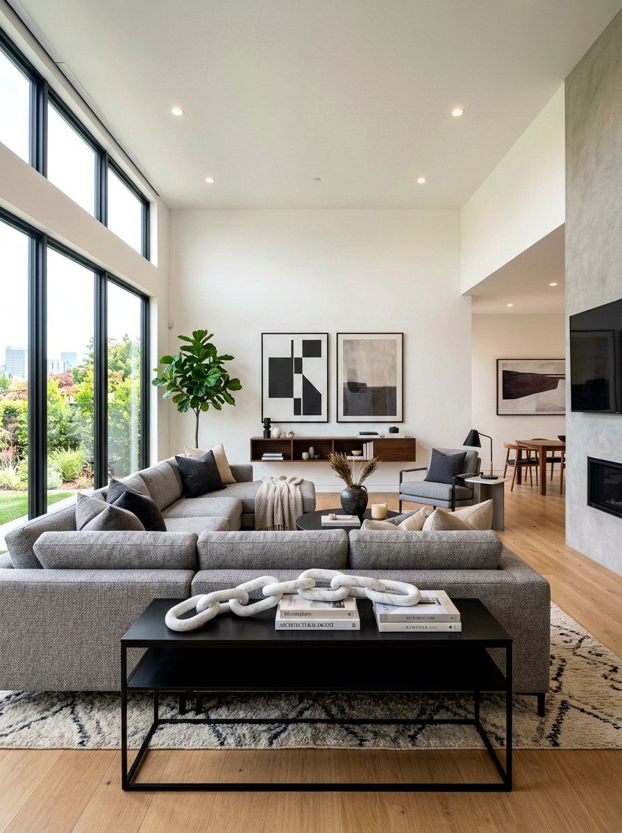 Stone Chain Link - 25 Spring Coffee Table Decor Ideas