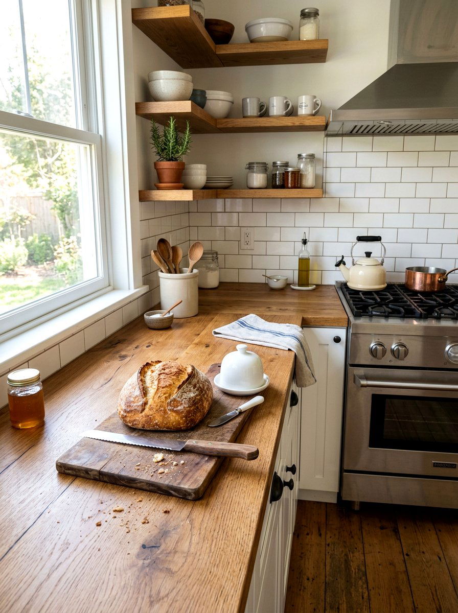 Stoneware Butter Bell - 25 Spring Stoneware Decor Ideas