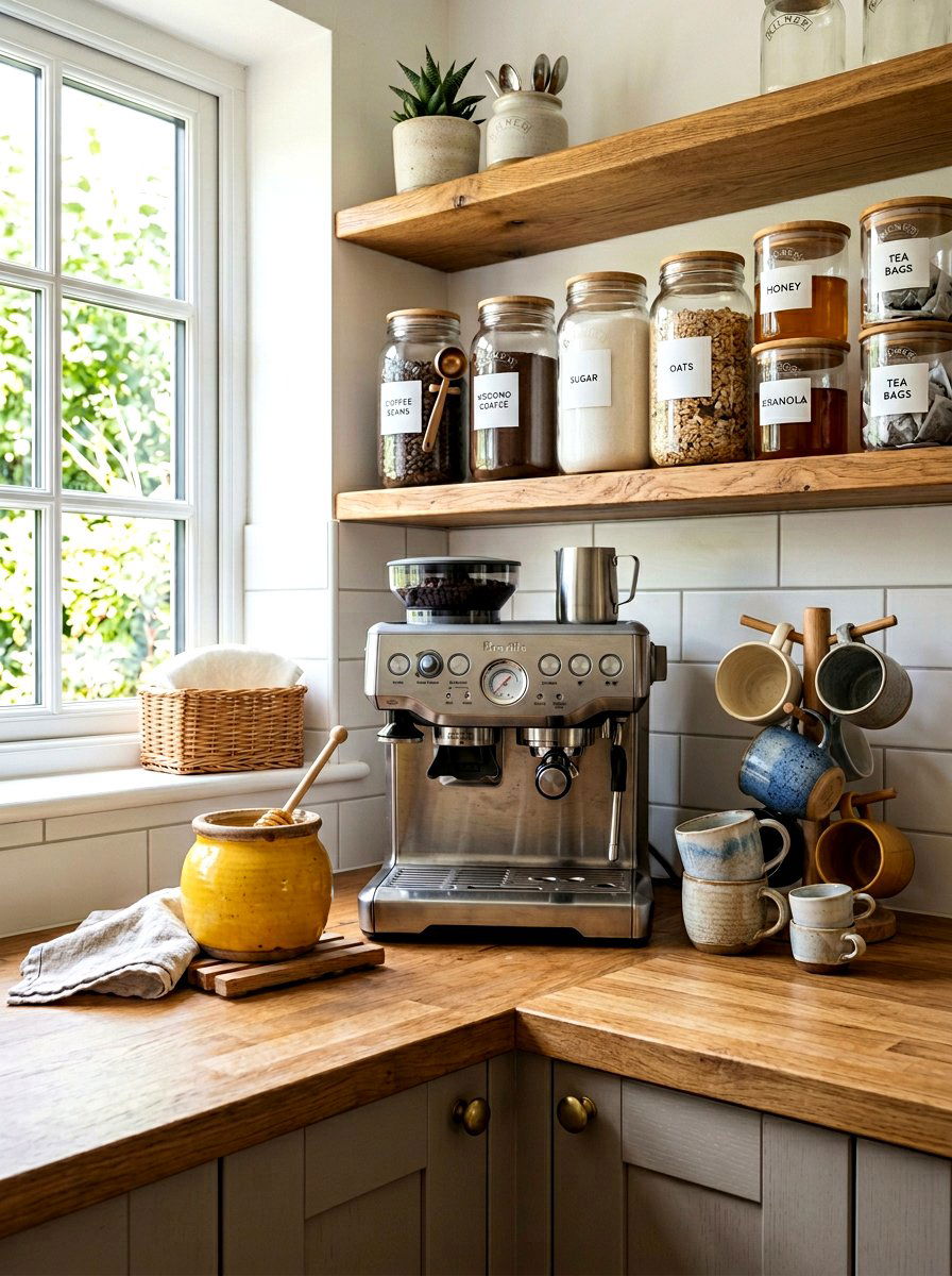 Stoneware Honey Pot - 25 Spring Stoneware Decor Ideas