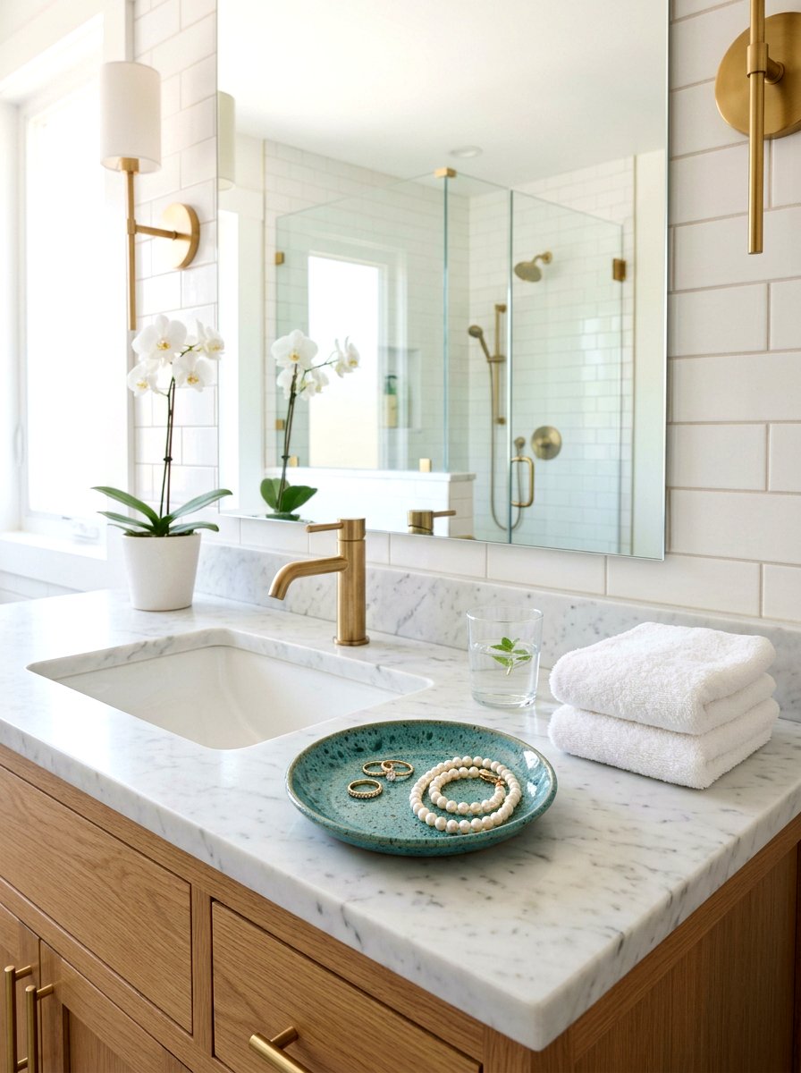 Stoneware Jewelry Dish - 25 Spring Stoneware Decor Ideas