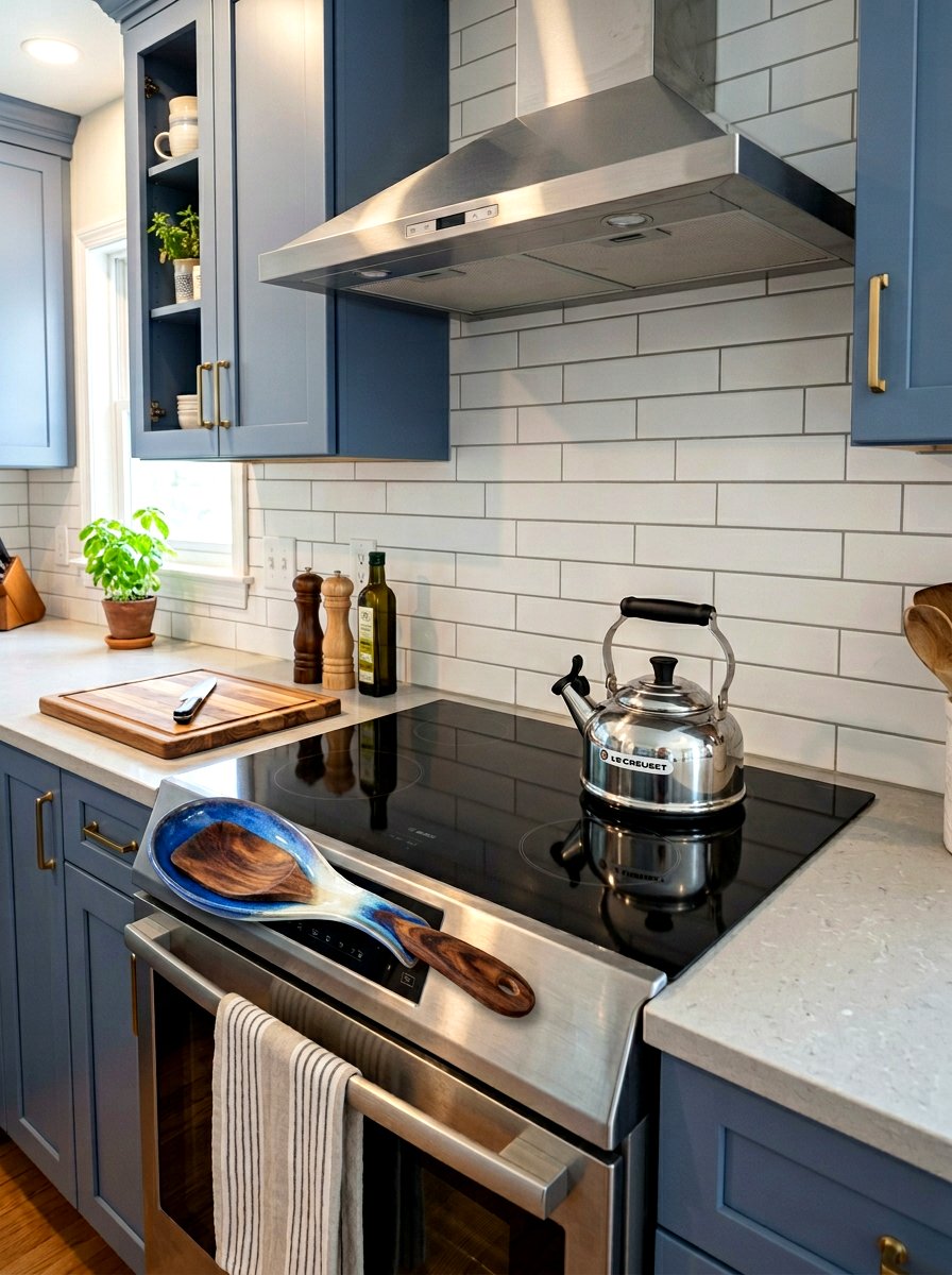 Stoneware Spoon Rest - 25 Spring Stoneware Decor Ideas