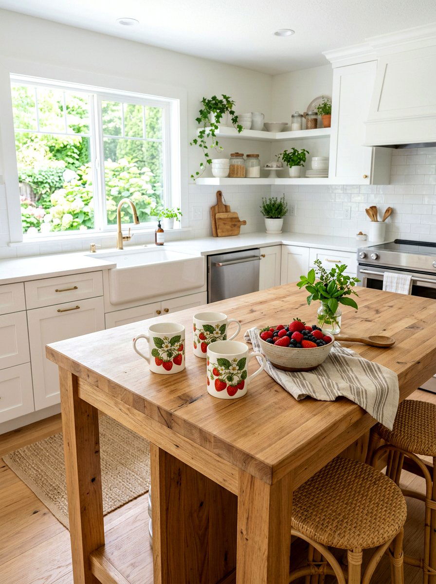 Strawberry Print Mugs - 25 Spring Mug Ideas