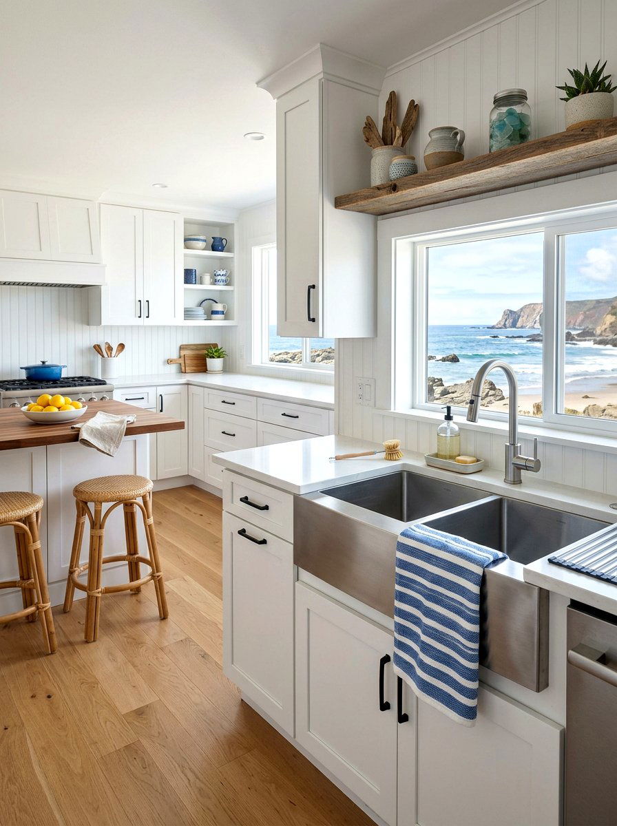 Striped Cotton - 25 Spring Dish Towel Ideas