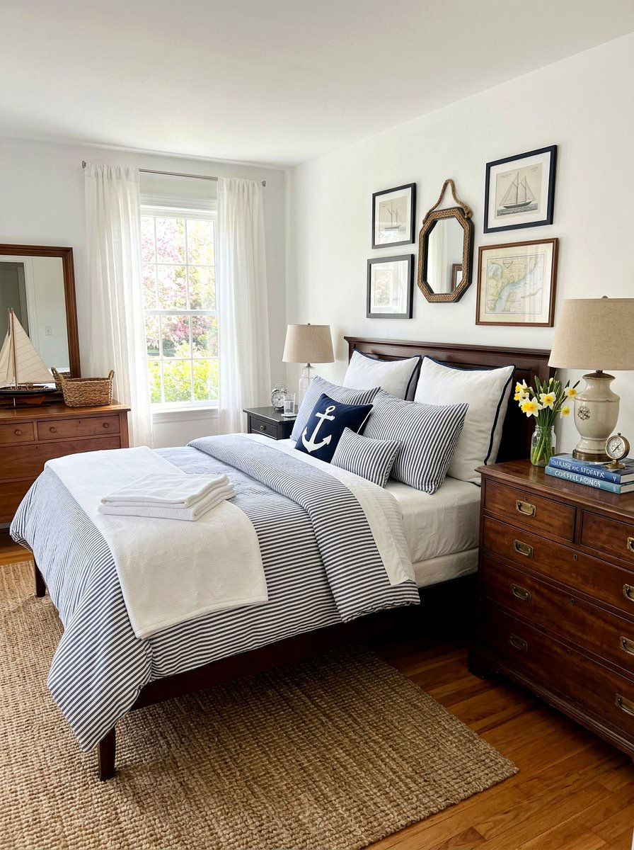 Striped Linen Duvet - 25 Spring Duvet Cover Ideas