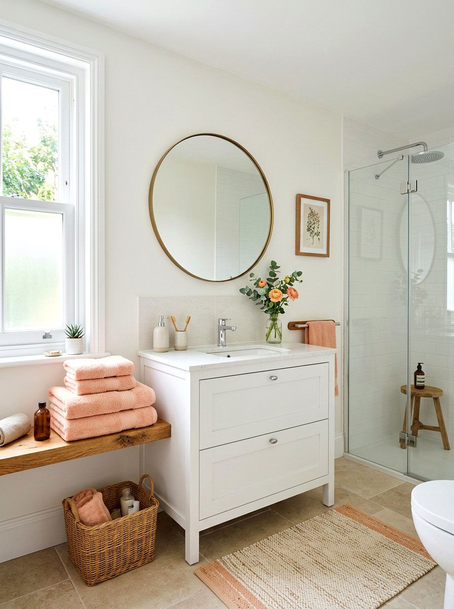 Striped Rug - 25 Spring Apartment Balcony Decor Ideas