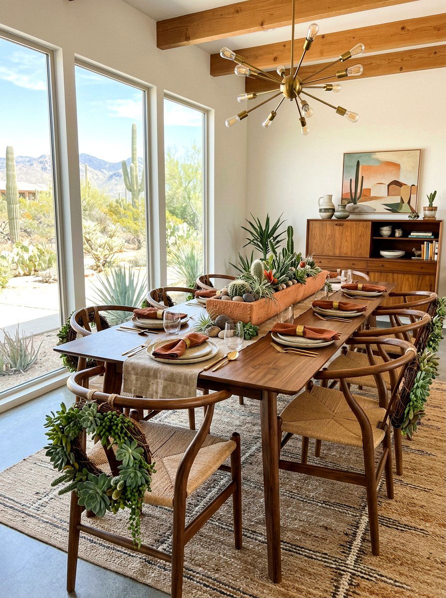 Succulent Chair Wreath - 25 Spring Chair Back Wreath Ideas