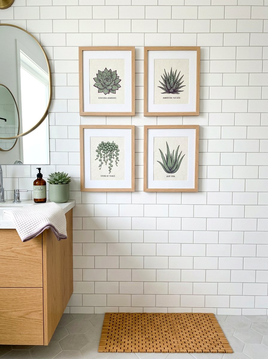 Succulent Plant Print - 25 Spring Printable Art Ideas