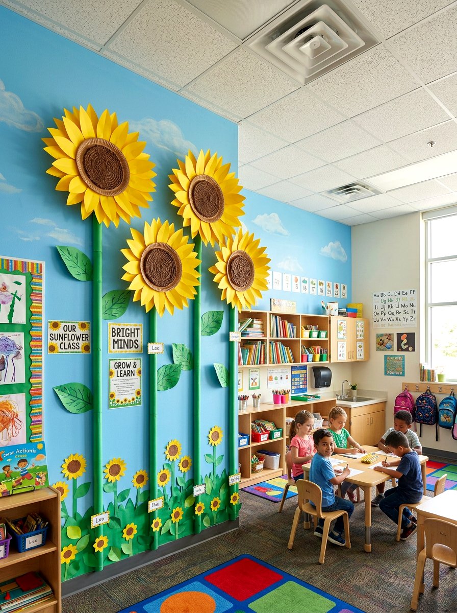 Sunflower Classroom Theme - 25 Spring Classroom Decor Ideas