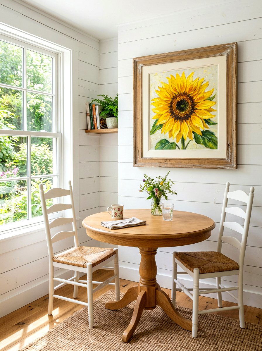 Sunflower Wall Decor - 25 Spring Floral Wall Art Ideas